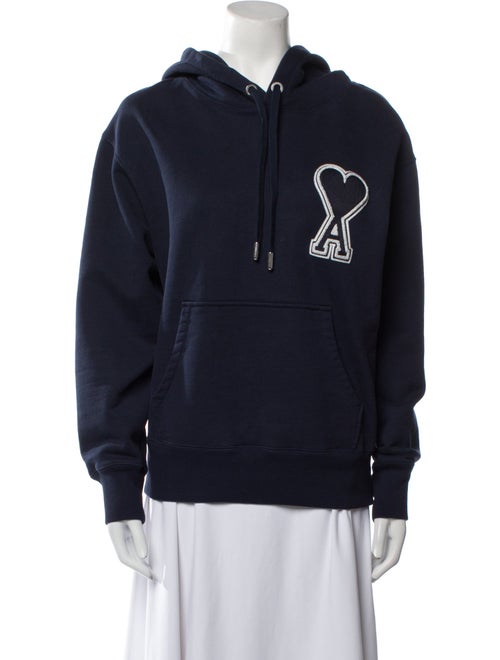 AMI Alexandre Mattiussi Graphic Print Crew Neck Sweatshirt