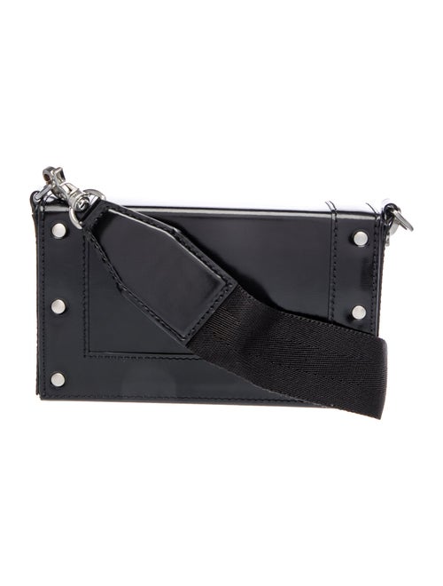 AMI Alexandre Mattiussi Leather Crossbody Bag