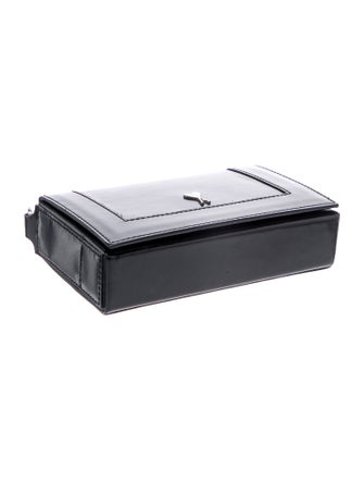 AMI Alexandre Mattiussi Leather Crossbody Bag