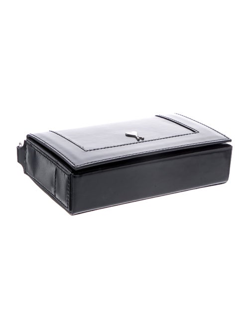 AMI Alexandre Mattiussi Leather Crossbody Bag