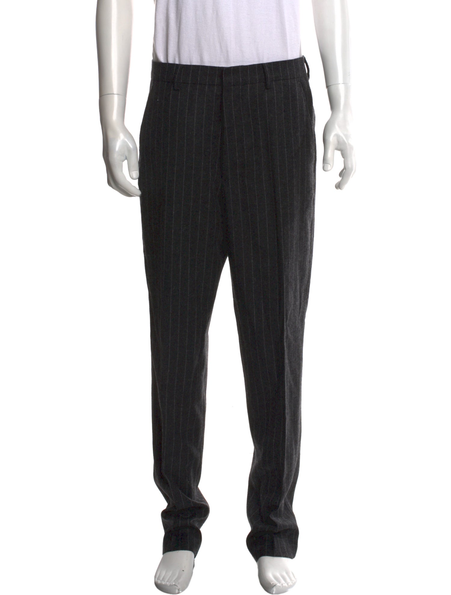 AMI Alexandre Mattiussi Wool Dress Pants