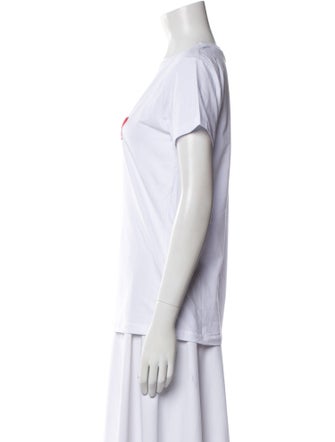 AMI Alexandre Mattiussi Graphic Print Crew Neck T-Shirt