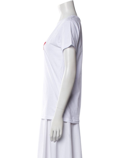 AMI Alexandre Mattiussi Graphic Print Crew Neck T-Shirt