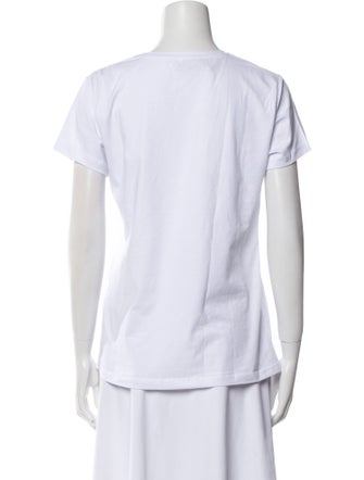 AMI Alexandre Mattiussi Graphic Print Crew Neck T-Shirt