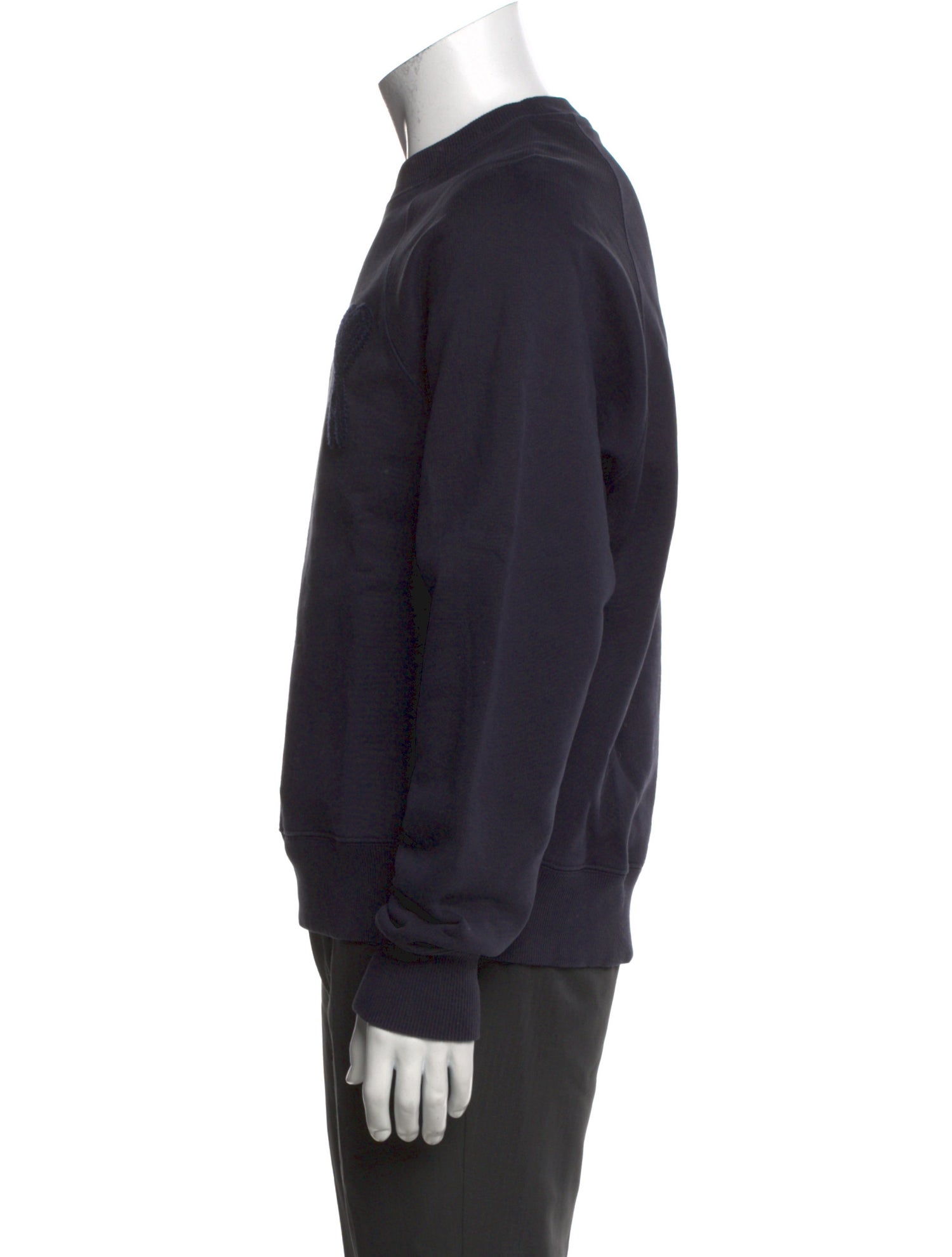 AMI Alexandre Mattiussi Graphic Print Crew Neck Sweatshirt