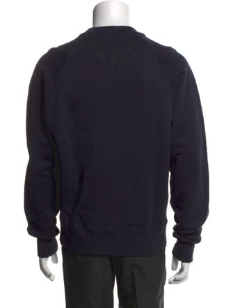 AMI Alexandre Mattiussi Graphic Print Crew Neck Sweatshirt