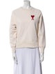 AMI Alexandre Mattiussi Graphic Print Crew Neck Sweatshirt