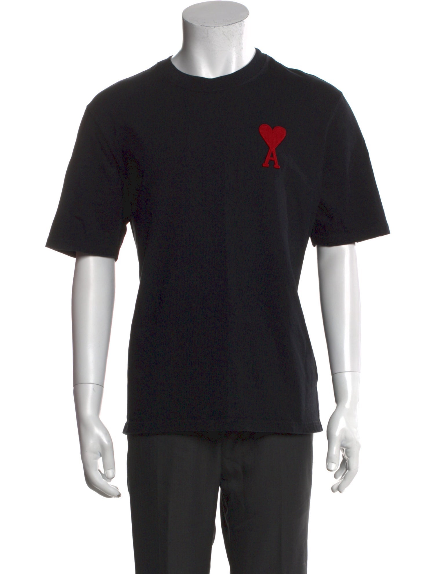 AMI Alexandre Mattiussi Graphic Print Crew Neck T-Shirt