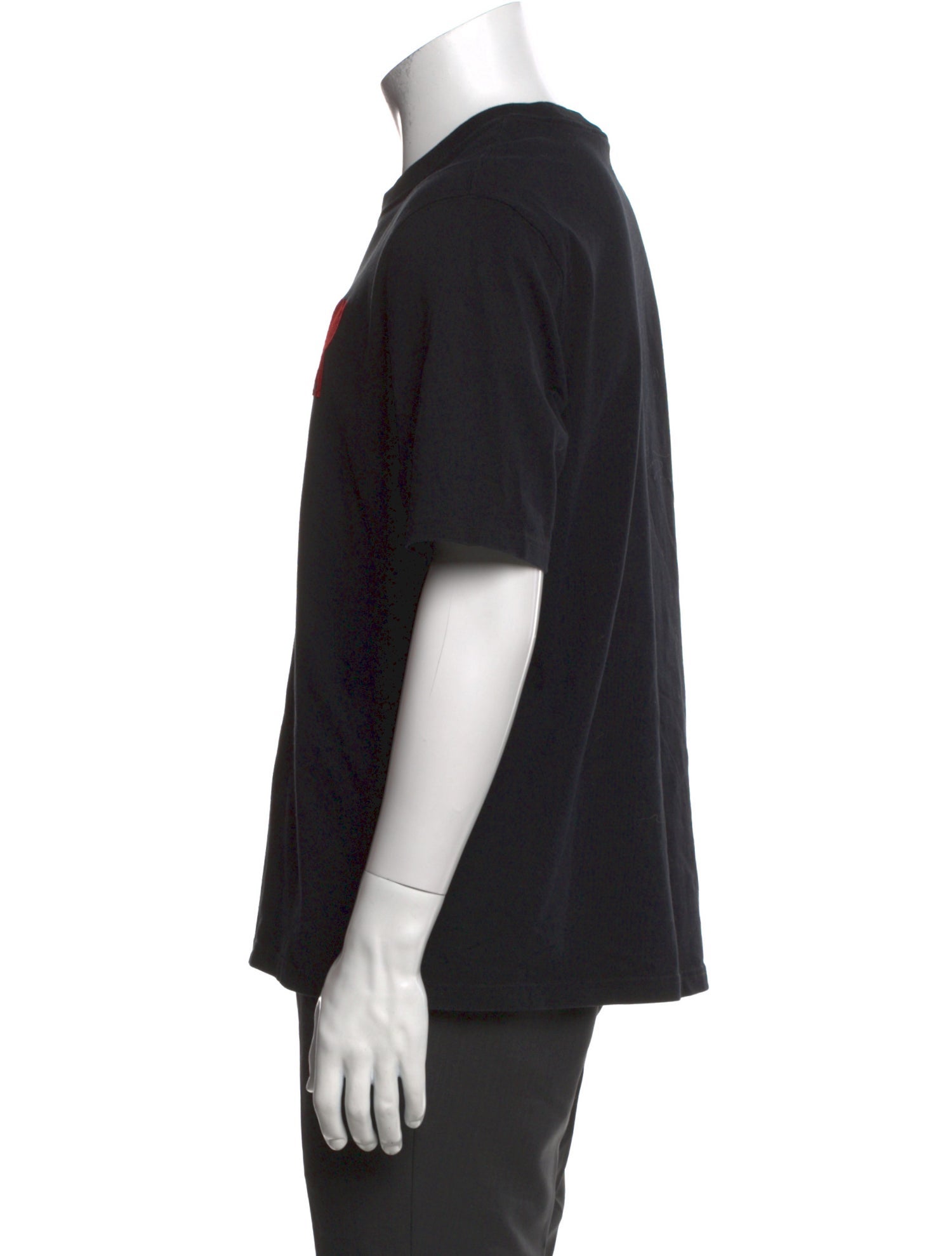 AMI Alexandre Mattiussi Graphic Print Crew Neck T-Shirt