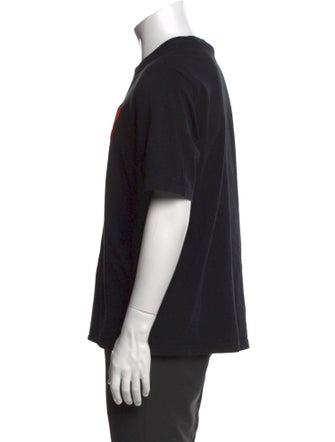 AMI Alexandre Mattiussi Graphic Print Crew Neck T-Shirt