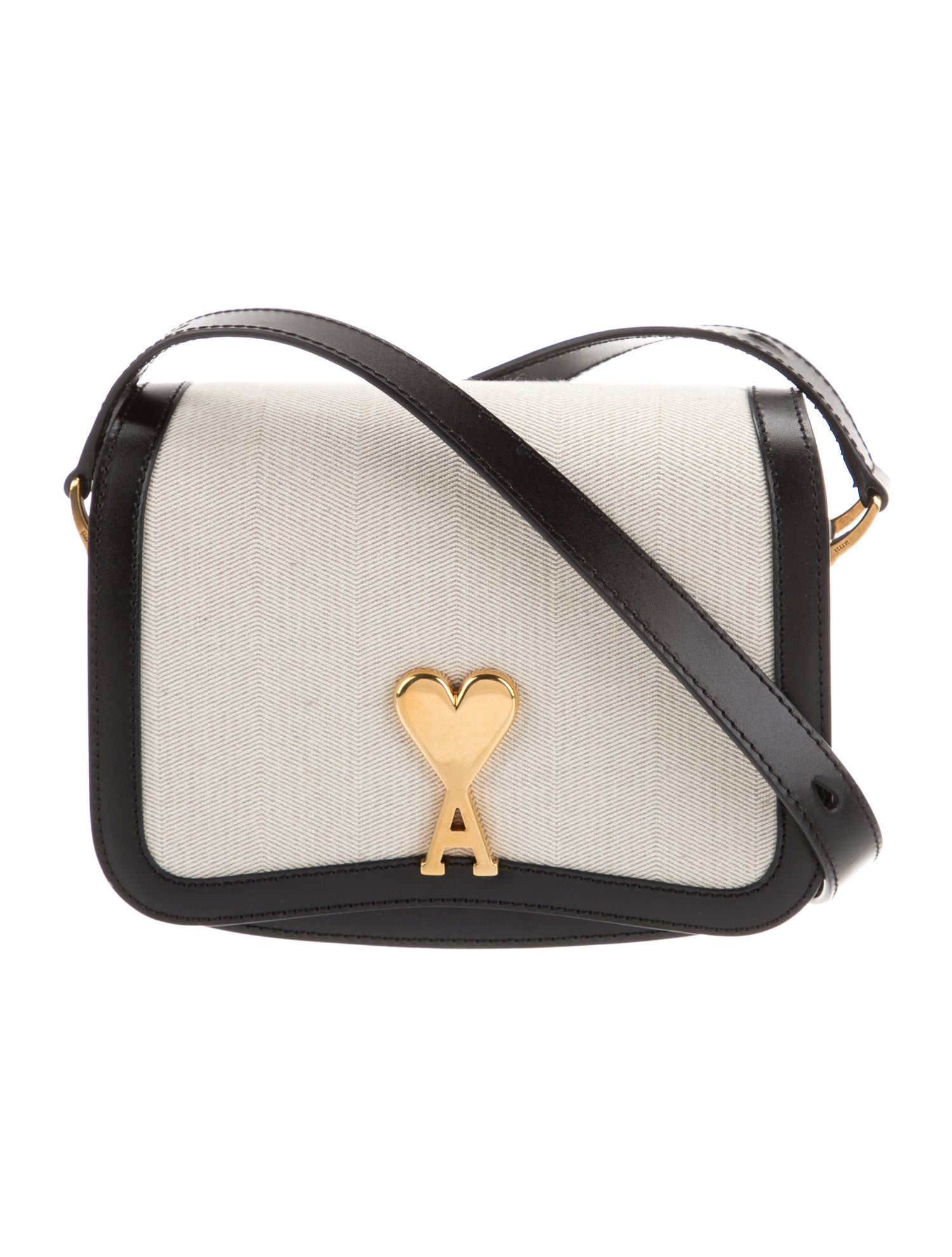 AMI Alexandre Mattiussi Canvas Top Handle Bag