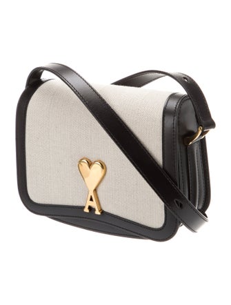 AMI Alexandre Mattiussi Canvas Top Handle Bag