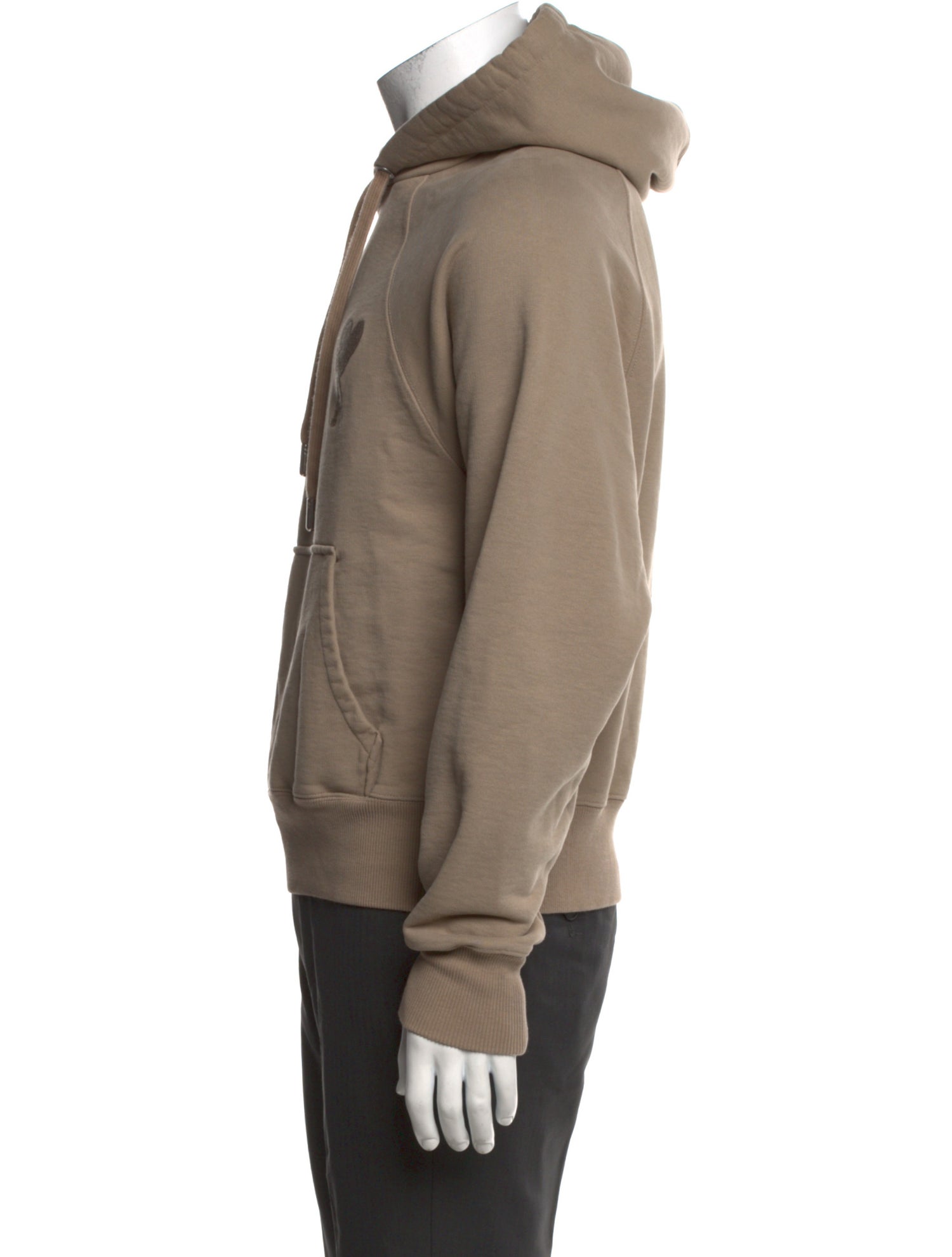 AMI Alexandre Mattiussi Graphic Print Crew Neck Hoodie