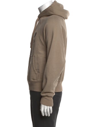 AMI Alexandre Mattiussi Graphic Print Crew Neck Hoodie