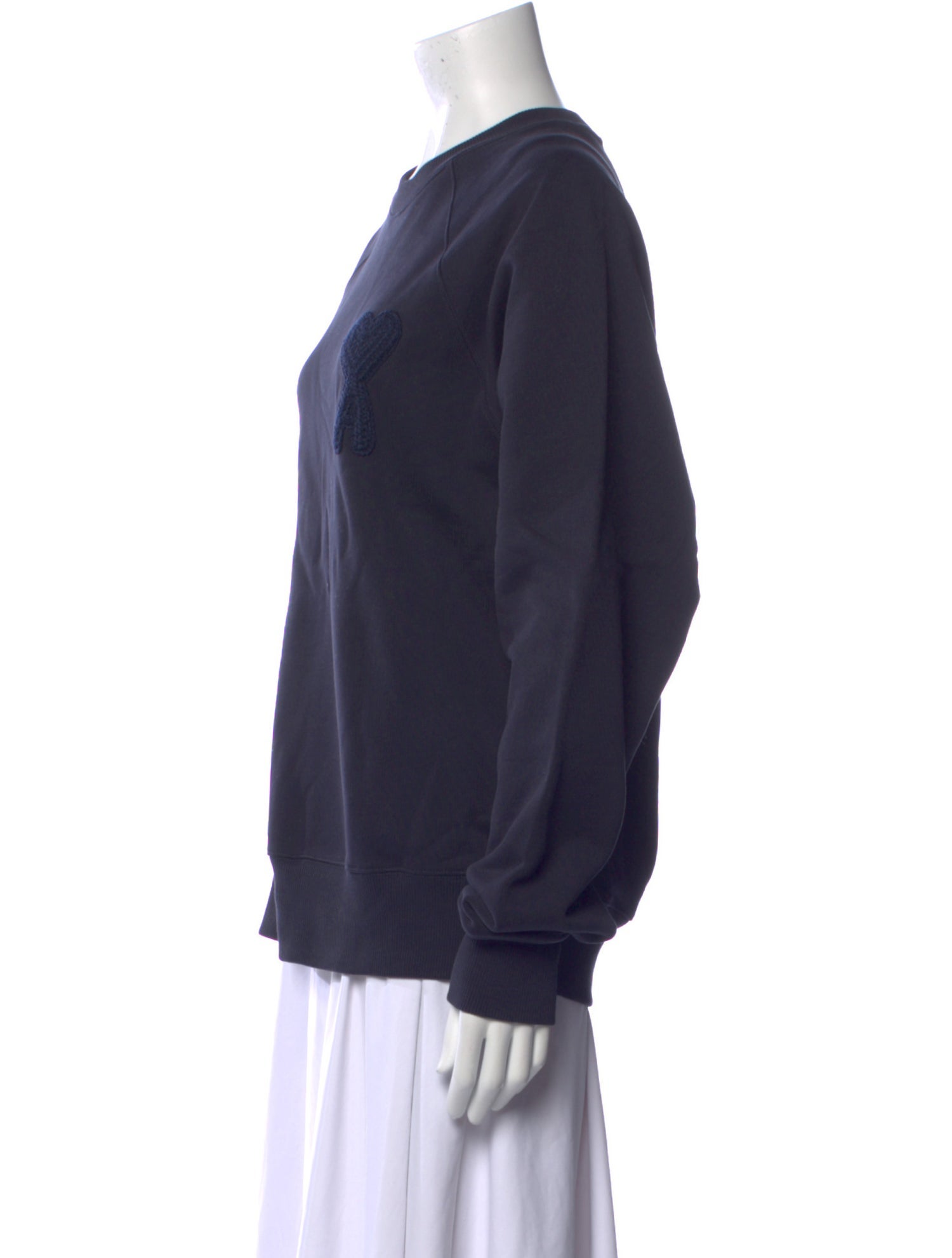 AMI Alexandre Mattiussi Crew Neck Long Sleeve Sweatshirt