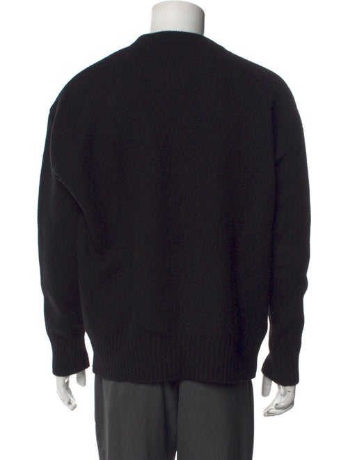 AMI Alexandre Mattiussi Virgin Wool Graphic Print Pullover