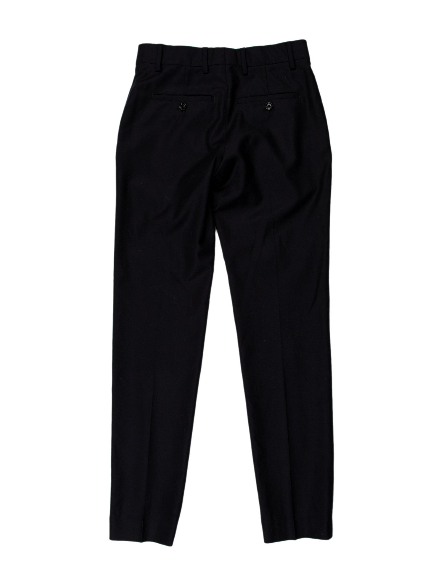 AMI Alexandre Mattiussi Virgin Wool Straight Leg Pants