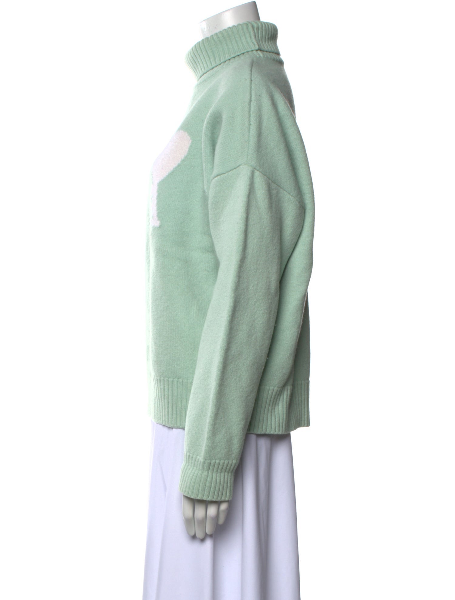 AMI Alexandre Mattiussi Merino Wool Turtleneck Sweater