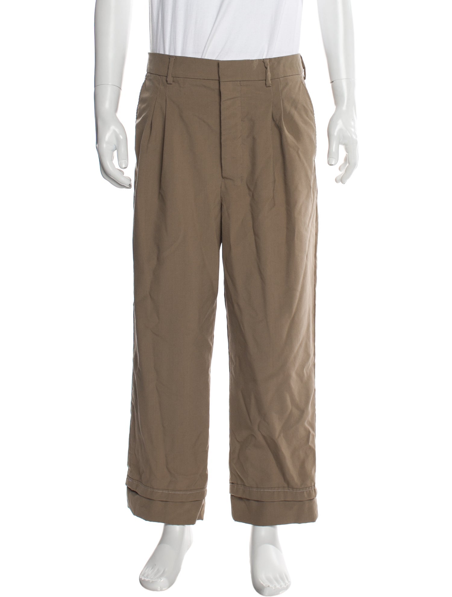 AMI Alexandre Mattiussi Virgin Wool Pants