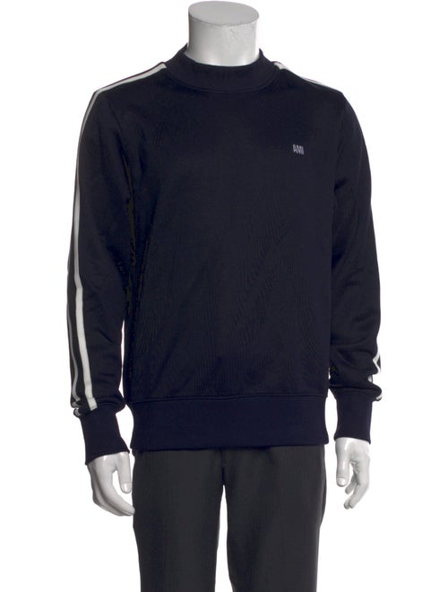 AMI Alexandre Mattiussi Mock Neck Long Sleeve Pullover