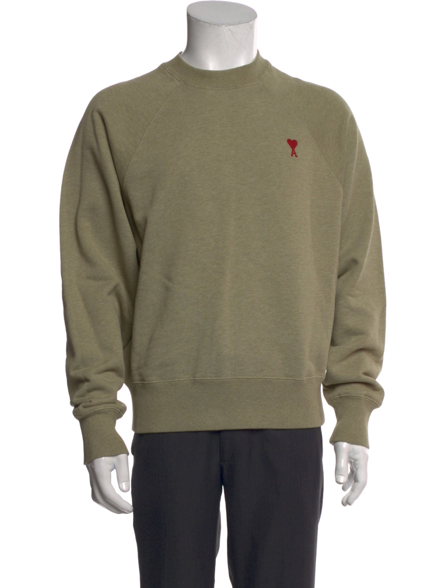 AMI Alexandre Mattiussi Crew Neck Long Sleeve Pullover w/ Tags