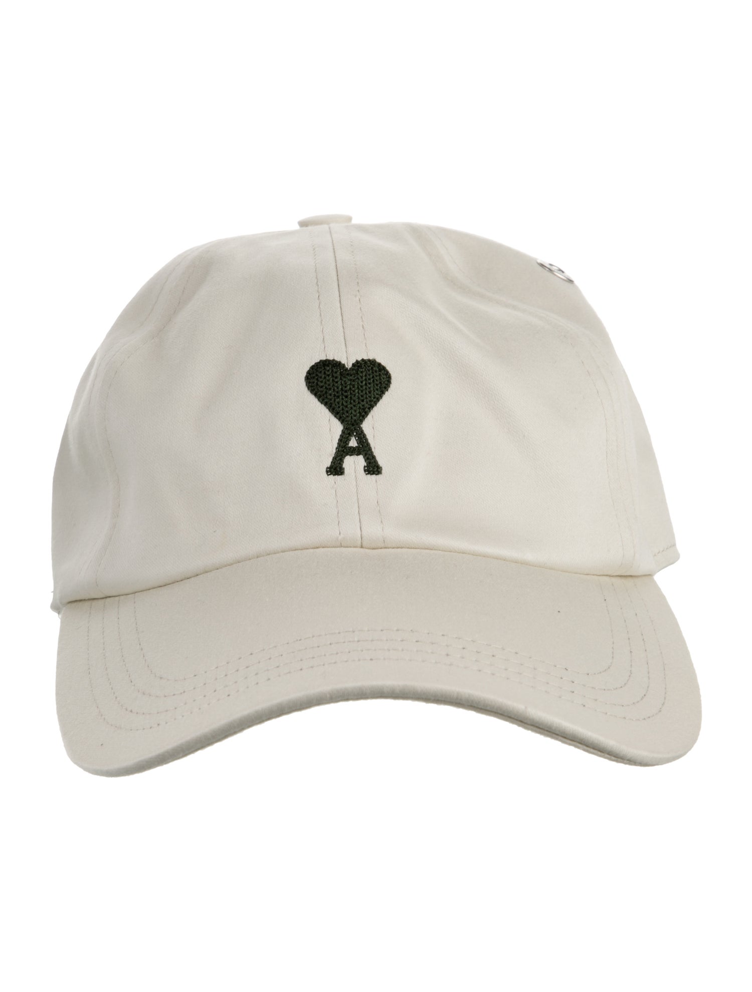 AMI Alexandre Mattiussi White BaseBall Cap
