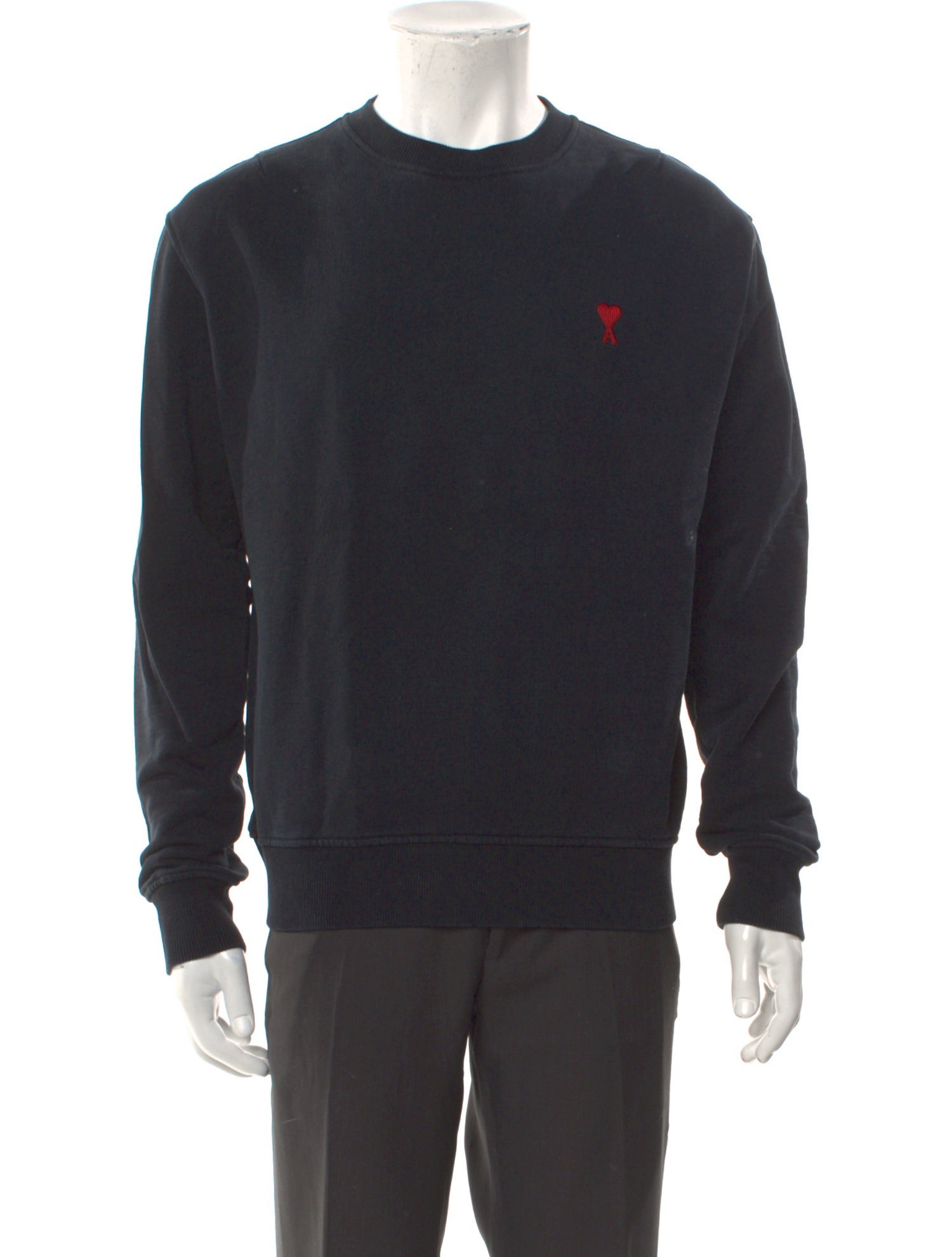 AMI Alexandre Mattiussi Crew Neck Long Sleeve Sweatshirt