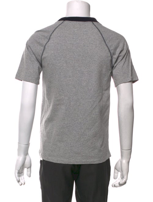 AMI Alexandre Mattiussi Graphic Print Crew Neck T-Shirt