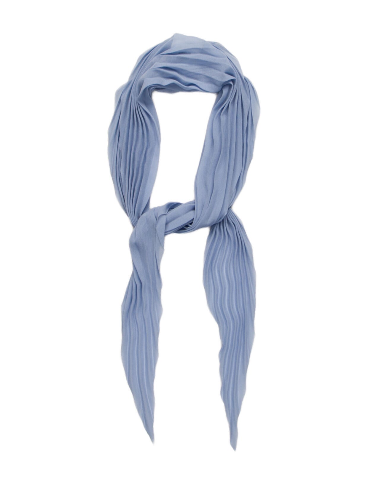 AMI Alexandre Mattiussi 'Pursuit of Happiness' Striped Harness Silk Scarf w/ Tags