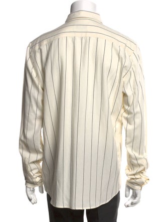 AMI Alexandre Mattiussi Striped Long Sleeve Shirt