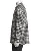 AMI Alexandre Mattiussi Plaid Print Long Sleeve Shirt
