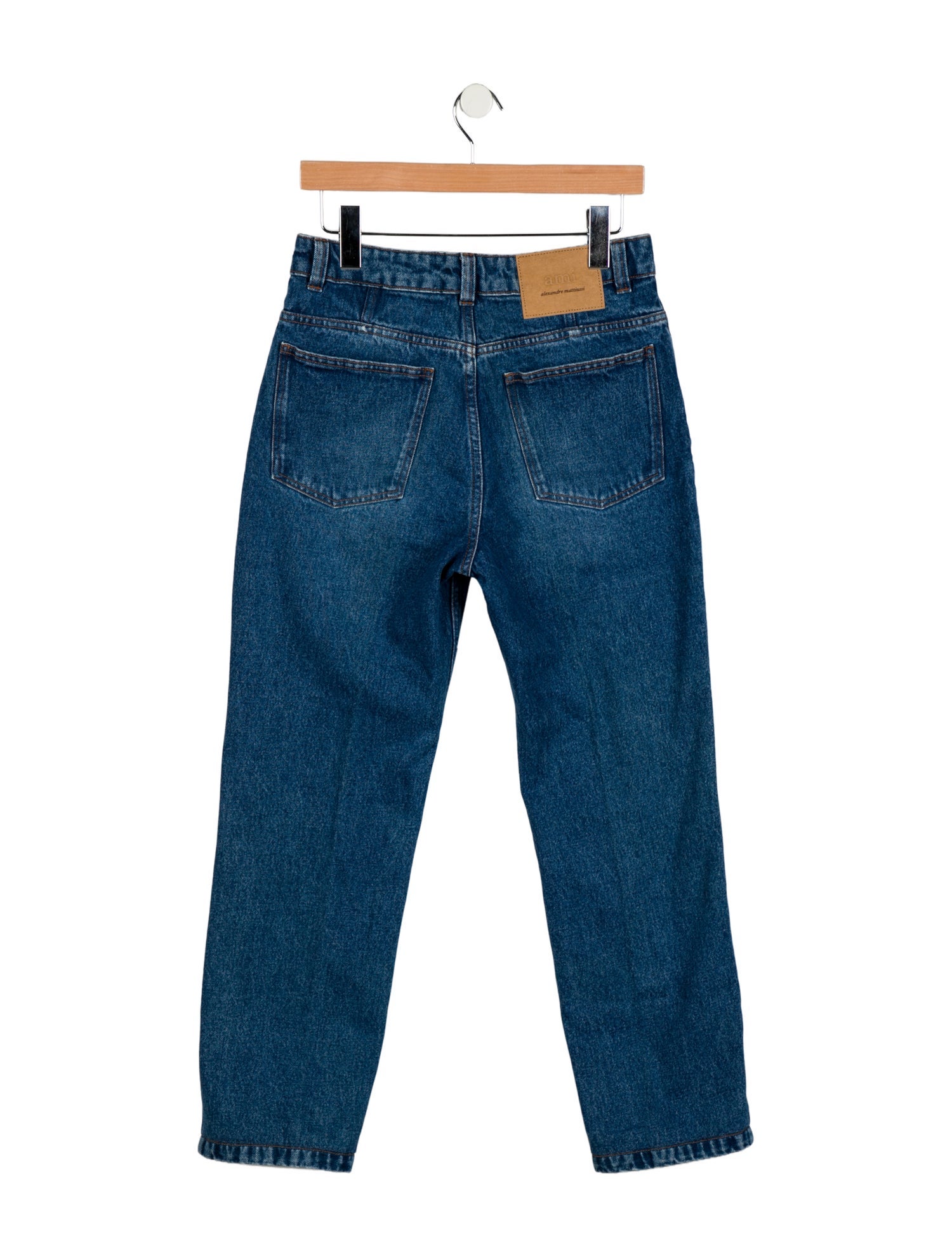 AMI Alexandre Mattiussi Straight-Leg Jeans