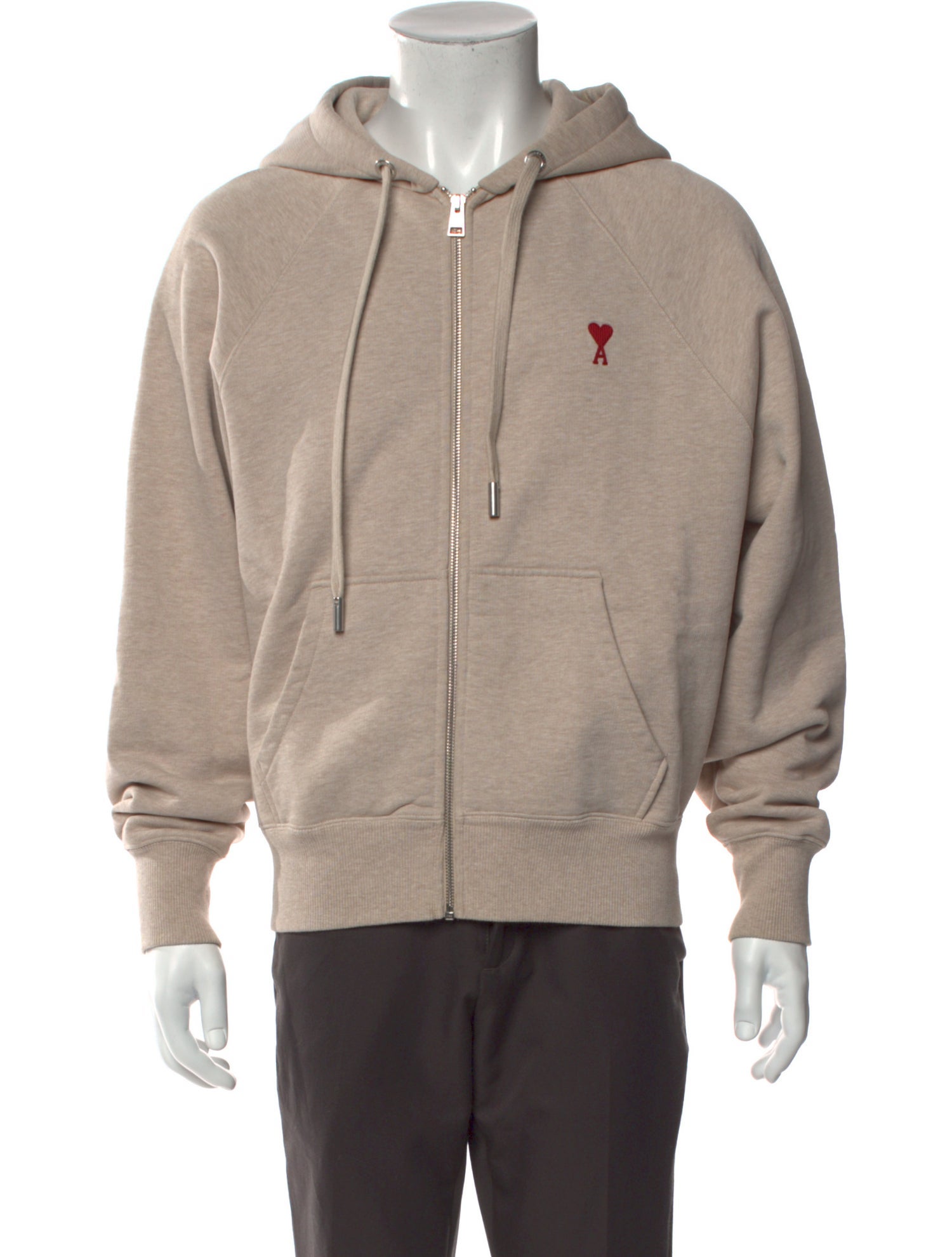 AMI Alexandre Mattiussi Crew Neck Long Sleeve Hoodie