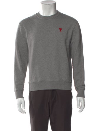 AMI Alexandre Mattiussi Crew Neck Long Sleeve Pullover