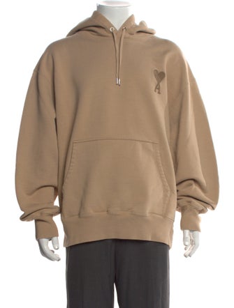 AMI Alexandre Mattiussi Graphic Print Crew Neck Hoodie