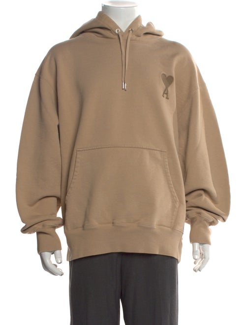 AMI Alexandre Mattiussi Graphic Print Crew Neck Hoodie