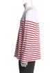 AMI Alexandre Mattiussi Striped Crew Neck T-Shirt