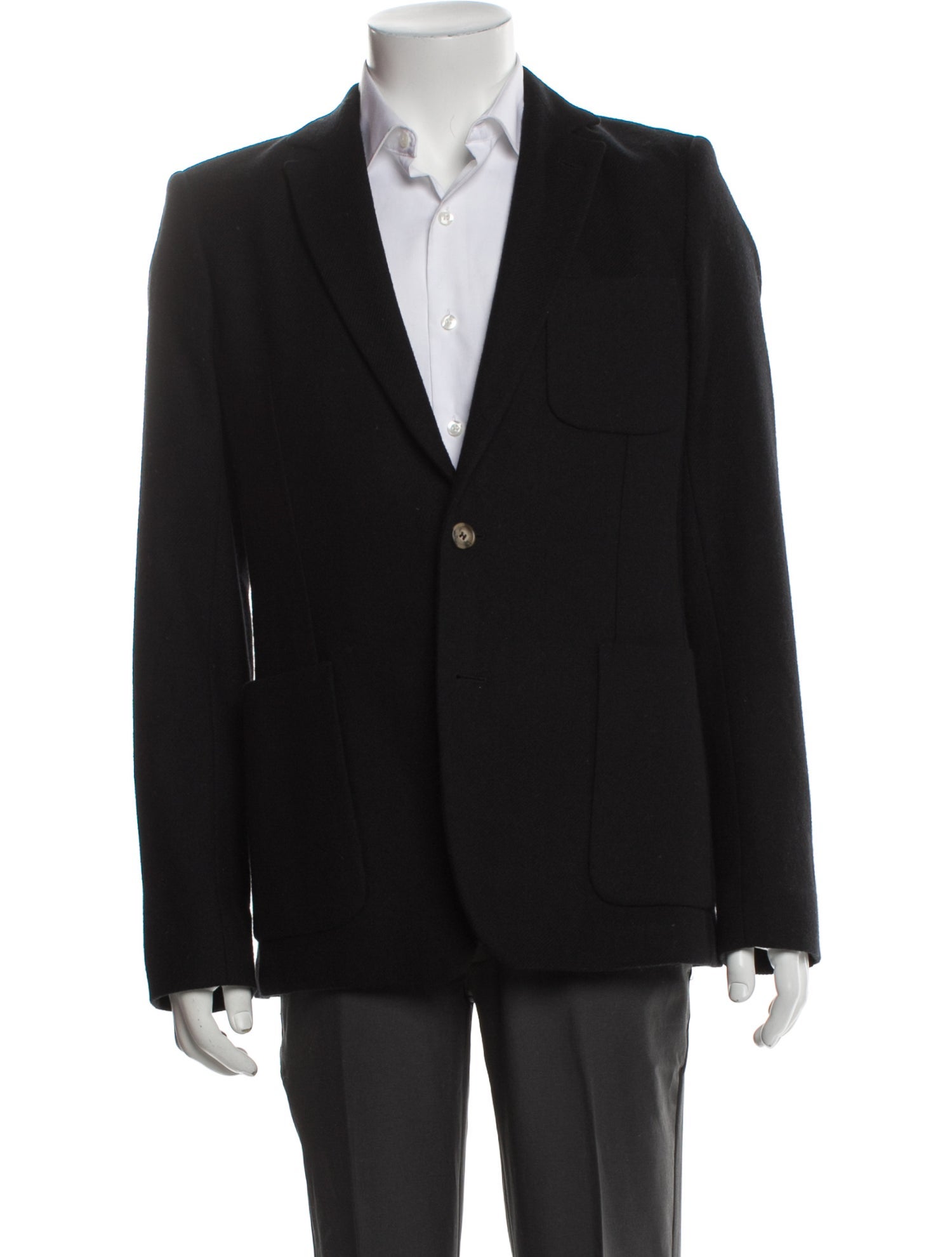 AMI Alexandre Mattiussi Lambswool Blazer