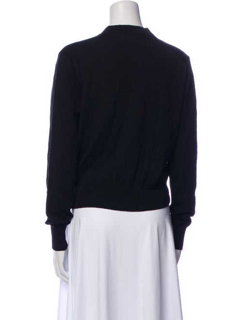 AMI Alexandre Mattiussi Merino Wool V-Neck Sweater