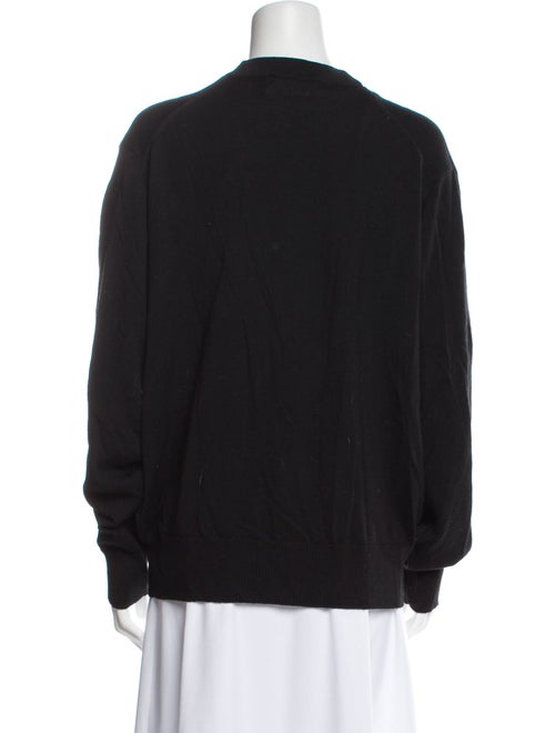 AMI Alexandre Mattiussi Merino Wool V-Neck Sweater