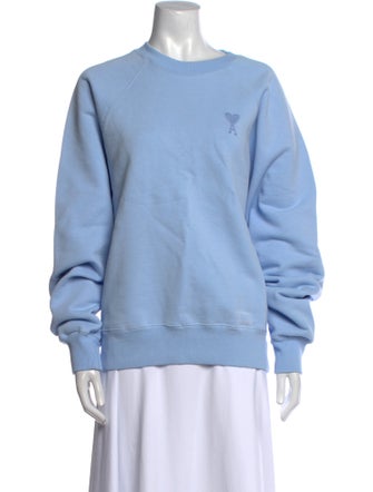 AMI Alexandre Mattiussi Crew Neck Long Sleeve Sweatshirt