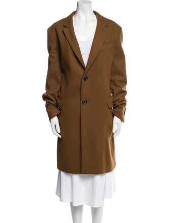 AMI Alexandre Mattiussi Wool Trench Coat