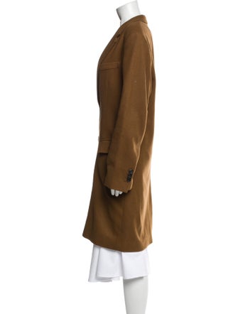 AMI Alexandre Mattiussi Wool Trench Coat