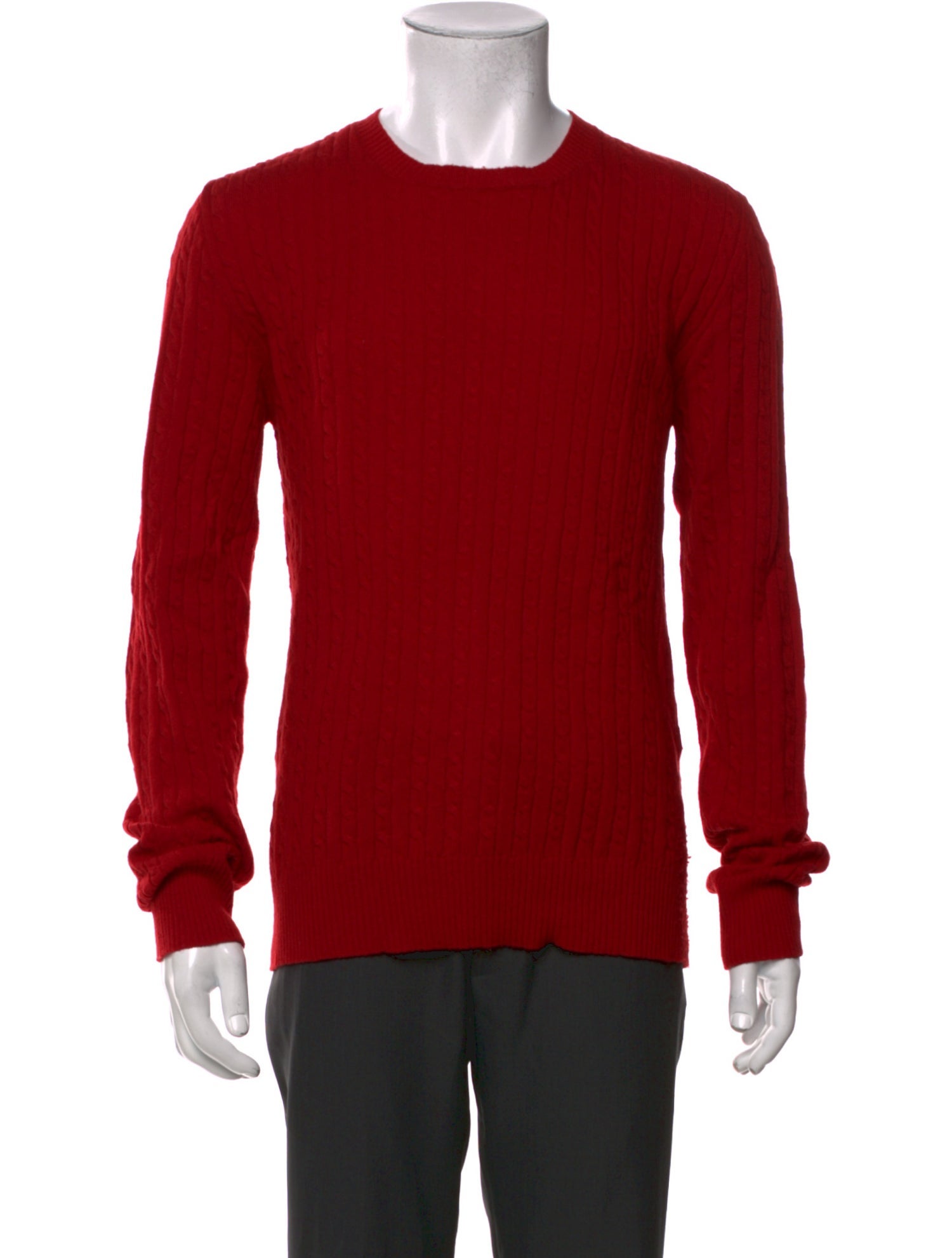 AMI Alexandre Mattiussi Wool Crew Neck Pullover