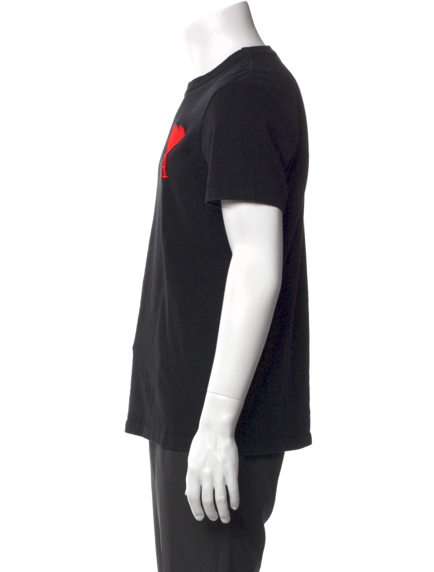 AMI Alexandre Mattiussi Graphic Print Crew Neck T-Shirt