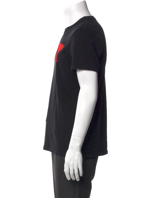AMI Alexandre Mattiussi Graphic Print Crew Neck T-Shirt