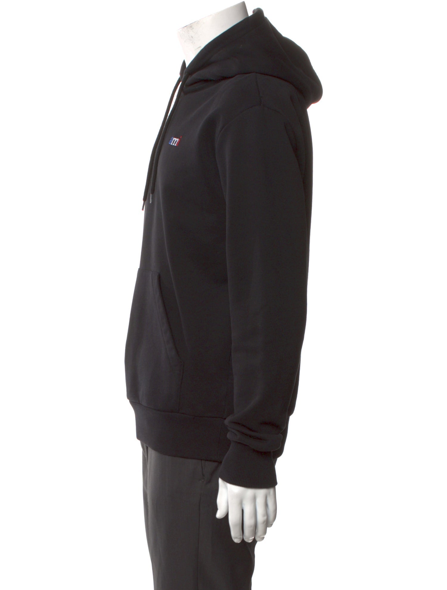 AMI Alexandre Mattiussi Graphic Print Crew Neck Hoodie