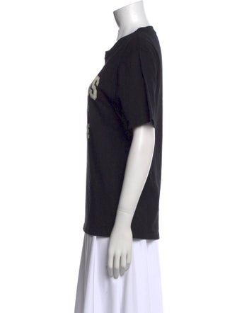 AMI Alexandre Mattiussi Graphic Print Crew Neck T-Shirt