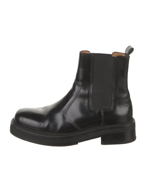 AMI Alexandre Mattiussi Leather Chelsea Boots