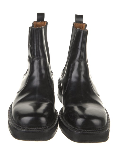 AMI Alexandre Mattiussi Leather Chelsea Boots
